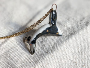 humpback whale pendant