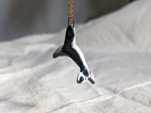 humpback whale pendant