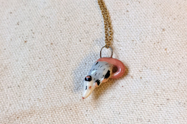 opossum pendant