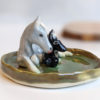 horse jewelry dish