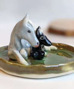 horse jewelry dish