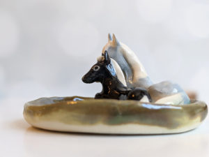 horse jewelry dish