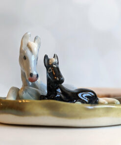 horse jewelry dish