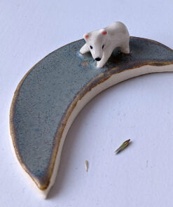 moon jewelry tray polar bear