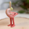 roseated spoonbill porcelain figurine