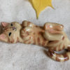 tabby cat figurine