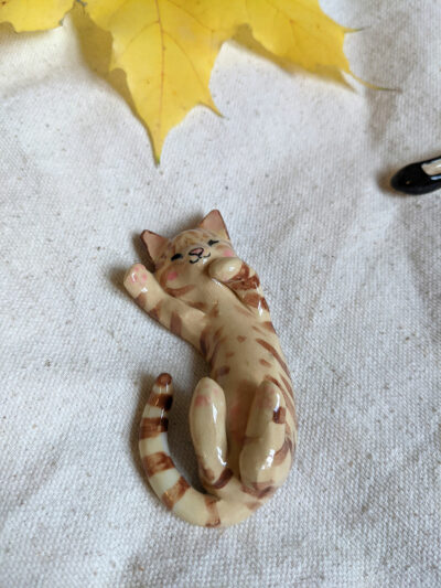 tabby cat firugine