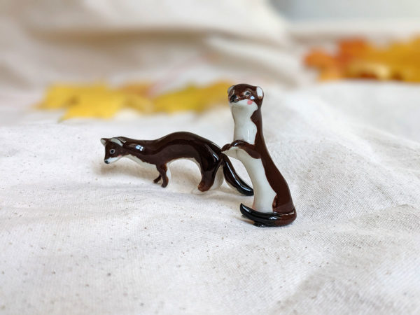 weasel figurine