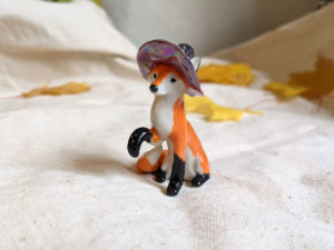 fox witch ceramic animals and ceramics jewelry
