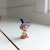 porcelain witch rat figurine