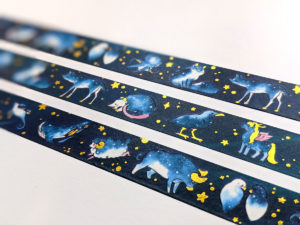 zodiac washi tape