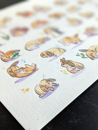 Bun Buns Portrait - Image 4