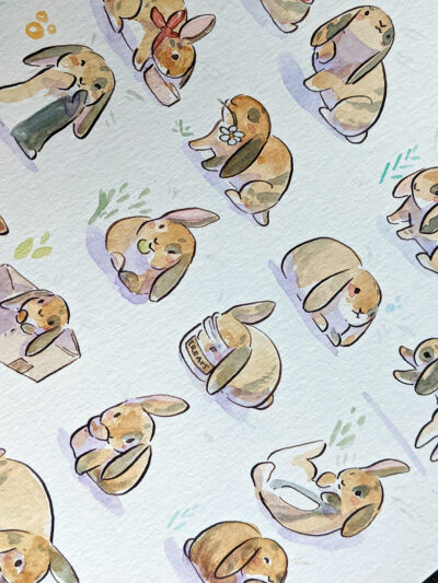 Bun Buns Portrait - Image 6