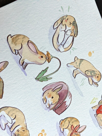 Bun Buns Portrait - Image 7
