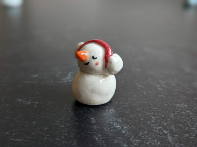snowman earmuff