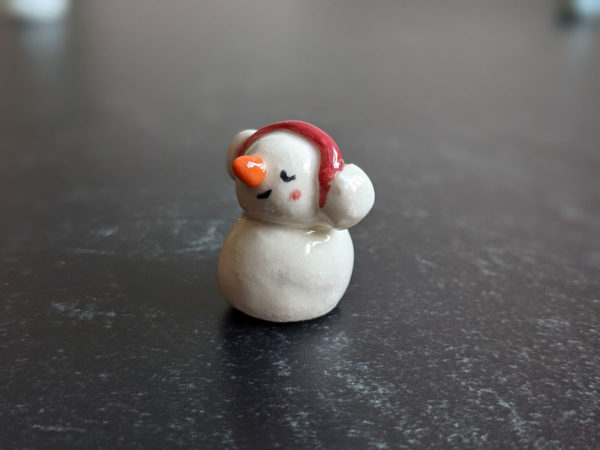 snowman earmuff