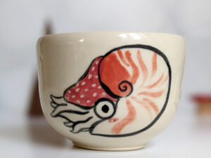 porcelain tumbler nautilus