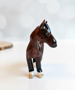 porcelain horse portrait