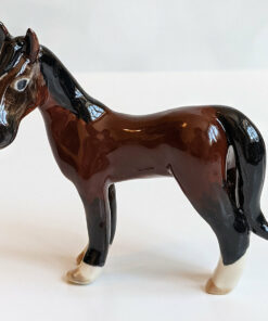 porcelain horse portrait