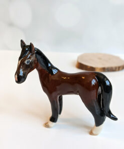 porcelain horse portrait