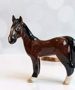 porcelain horse portrait