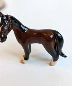 porcelain horse portrait