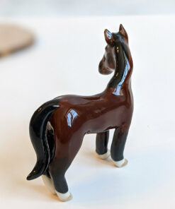 porcelain horse portrait