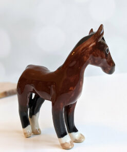 porcelain horse portrait