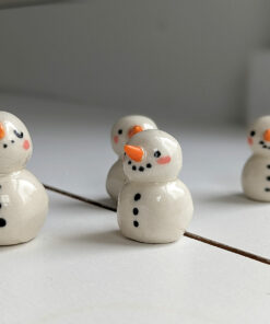 porcelain figurine snow people