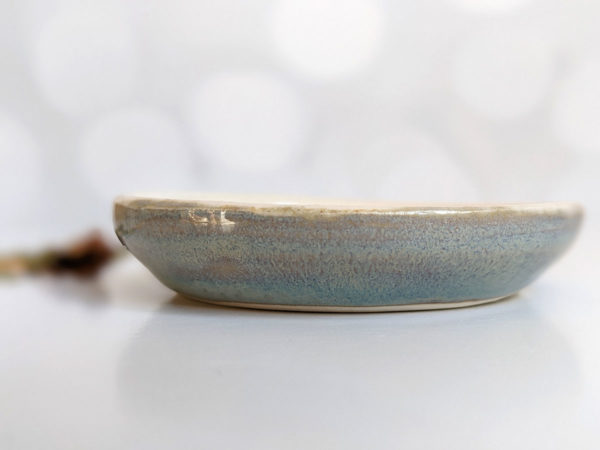 handmade ceramic koi cup flat