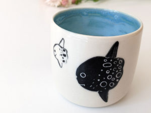 mola mola tumbler porcelain