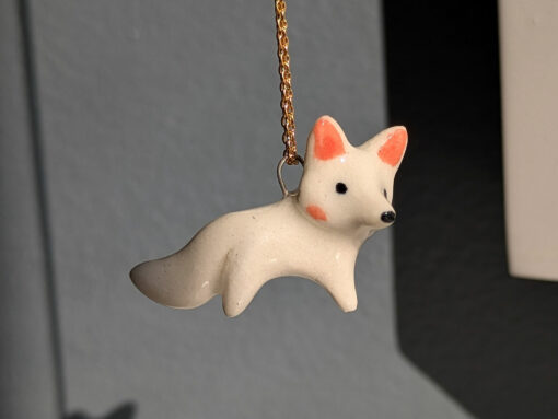 Pendentif Renard Arctique – Image 2