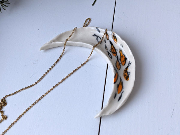 koi fish jewelry tray