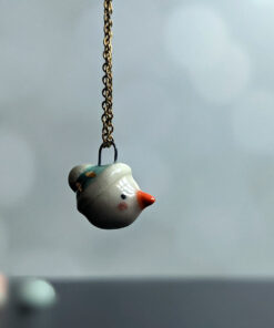pendant snow ball hat