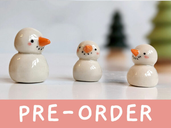 porcelain snow people preorder