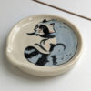 cute handmade raccoon spoon rest