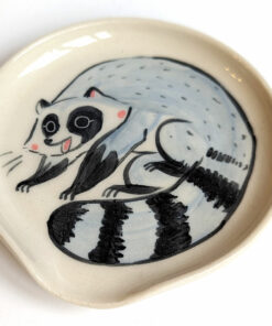 raccoon spoon rest