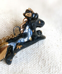 sagittarius pendant porcelain