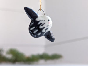 mola mola cute sunfish pendant