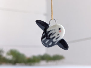 mola mola cute sunfish pendant