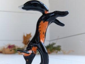 cross fox figurine