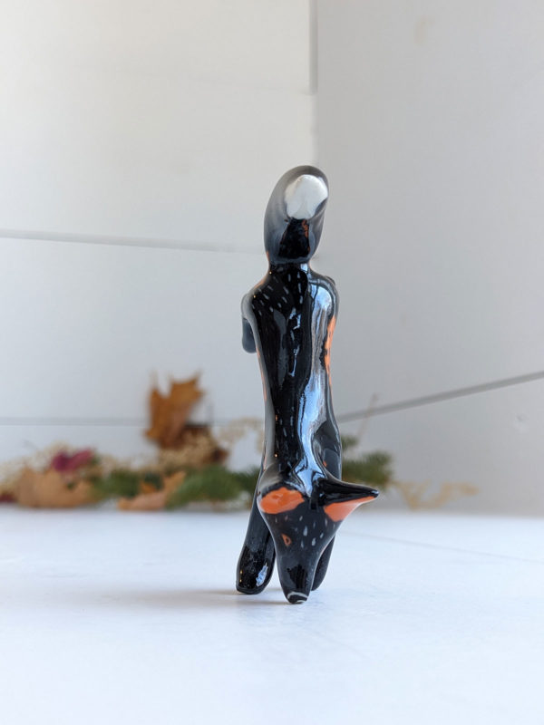 cross fox figurine