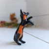cross fox figurine