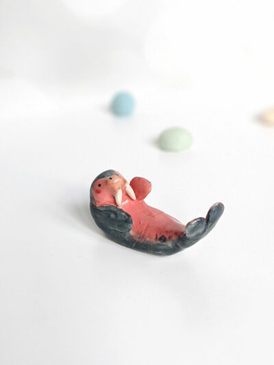 Walrus porcelain figurine