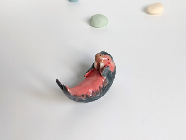 Walrus porcelain figurine