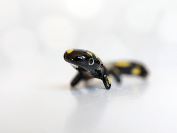 porcelain salamander figurine