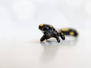porcelain salamander figurine