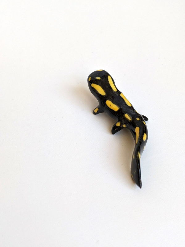 porcelain salamander figurine