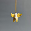 honduran white bat pendant adorable handmade by kness