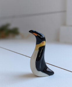 penguin figurine porcelain
